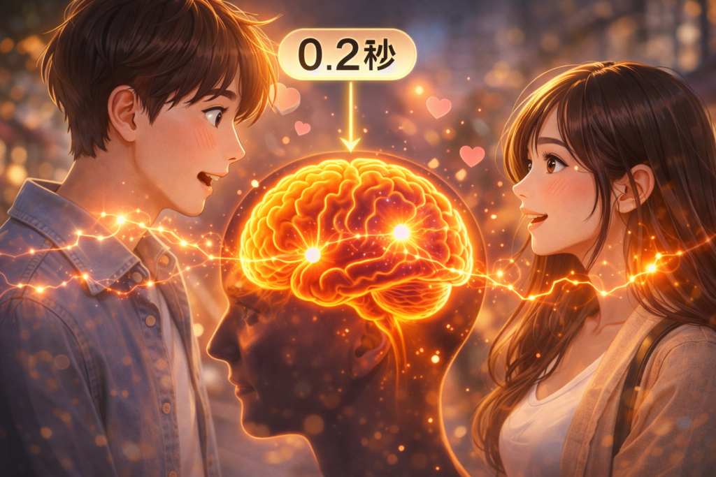 一目ぼれをする時、脳では何が起こっているのか