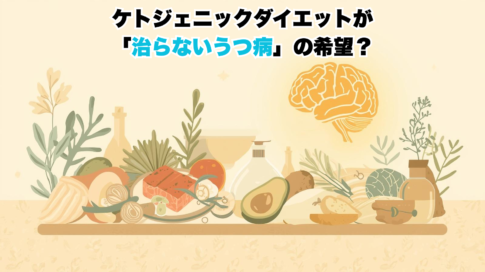 ケトジェニックダイエットが 「治らないうつ病」の希望?