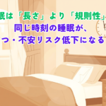 A cozy bedroom at dawn with soft warm morning light, a neatly made bed, a simple wall clock and a small wearable ring on the bedside table. Calm earthy palette of cream, warm brown, and camel. Flat, natural, minimal illustration style, gentle and reassuring mood, plenty of negative space for text overlay. No text in image.